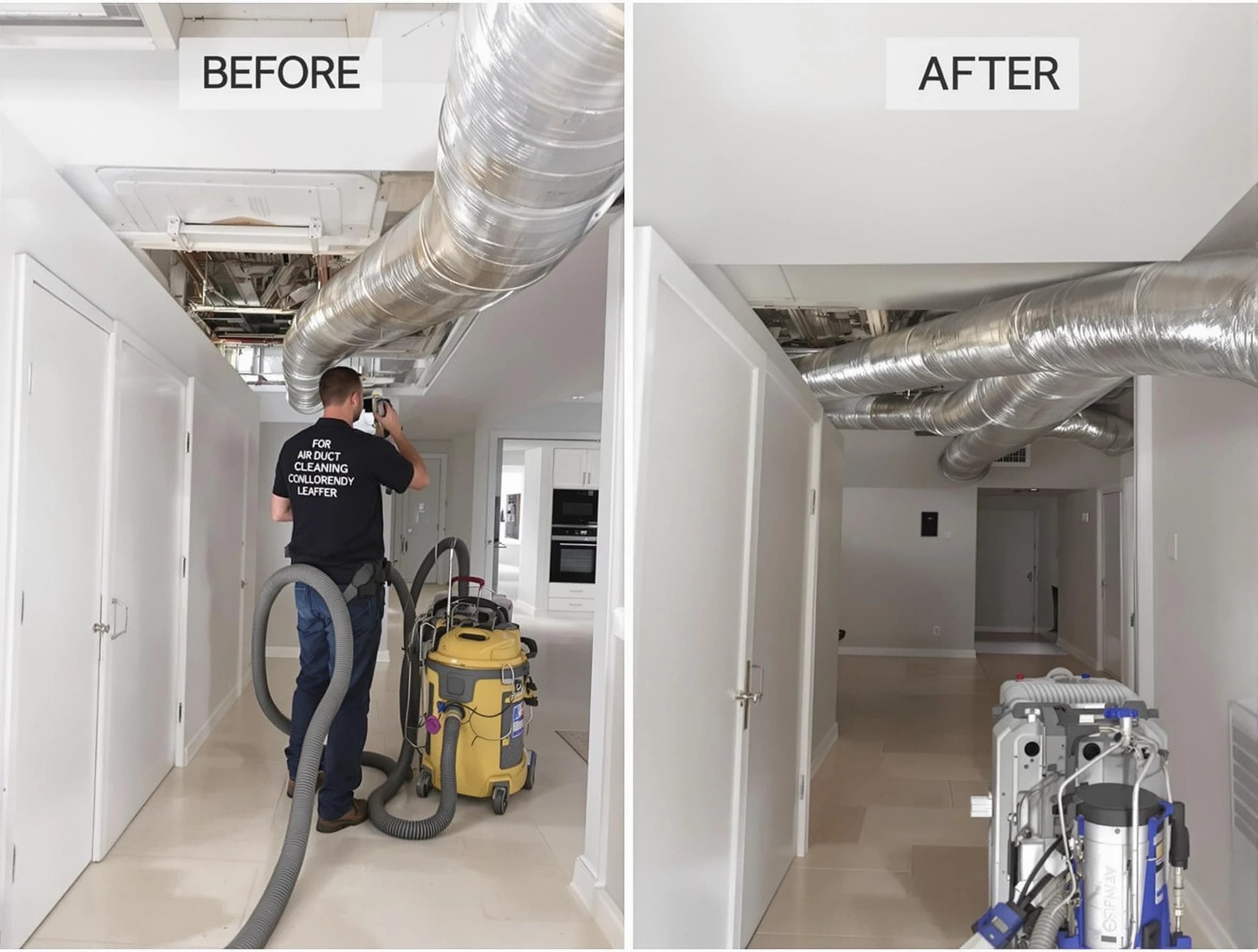 Jonesboro Air Duct Cleaning professional performing thorough air duct cleaning in Jonesboro