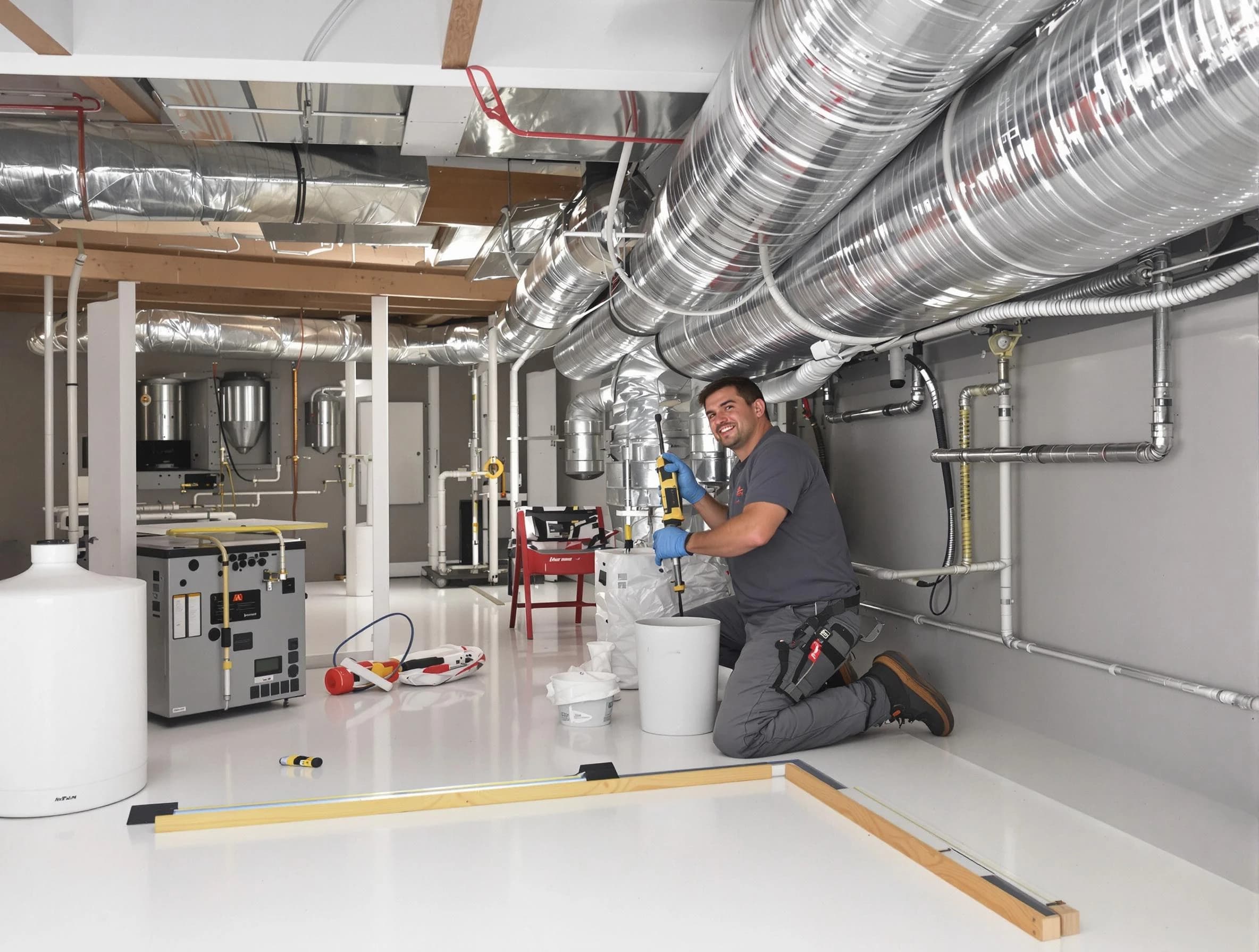 Professional duct sealing service by Jonesboro Air Duct Cleaning in Jonesboro