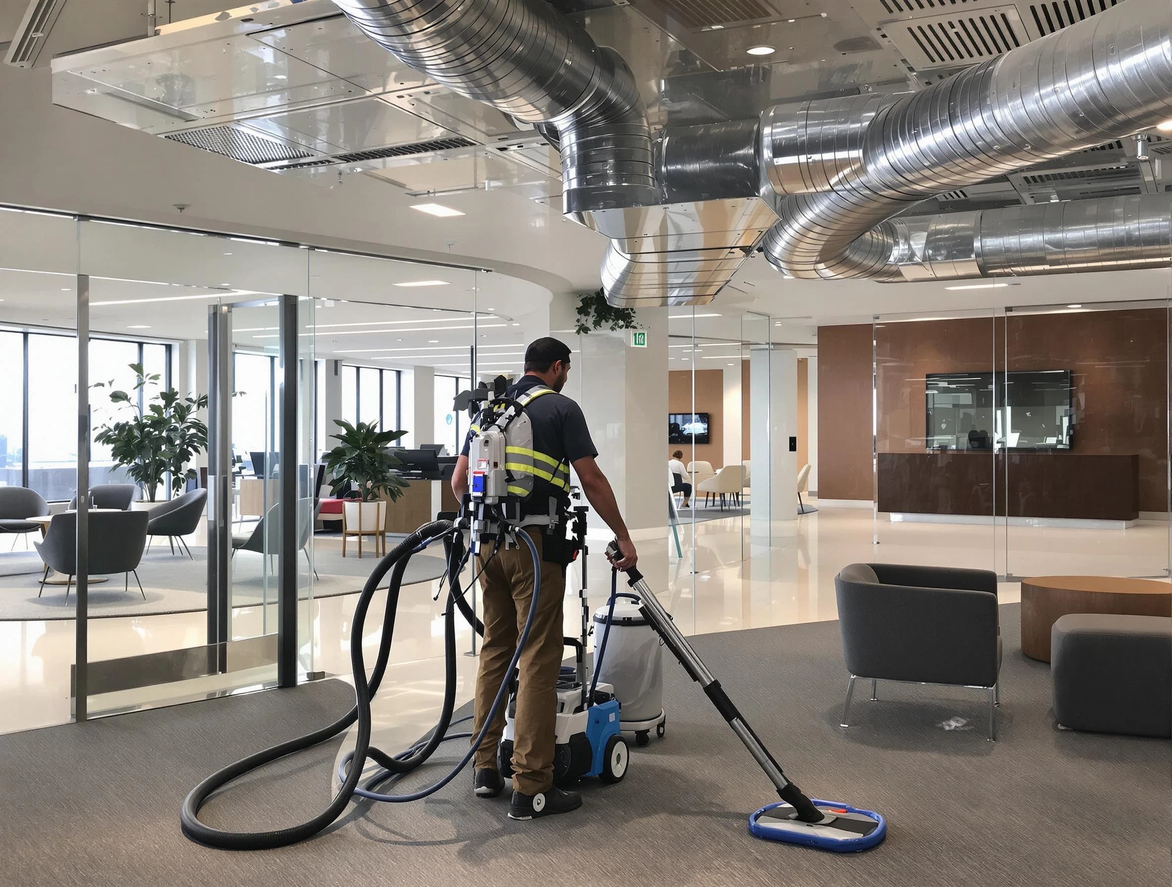 Commercial duct cleaning service by Jonesboro Air Duct Cleaning in Jonesboro