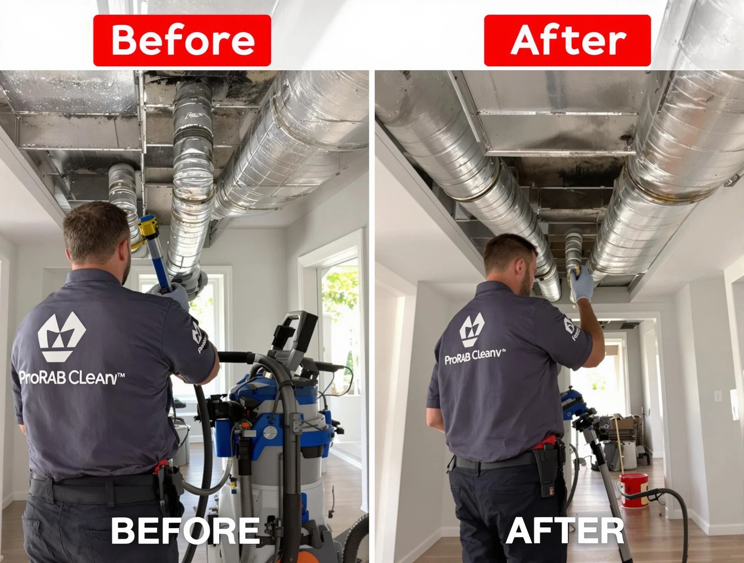 Jonesboro Air Duct Cleaning expert performing thorough residential duct cleaning in a Jonesboro home