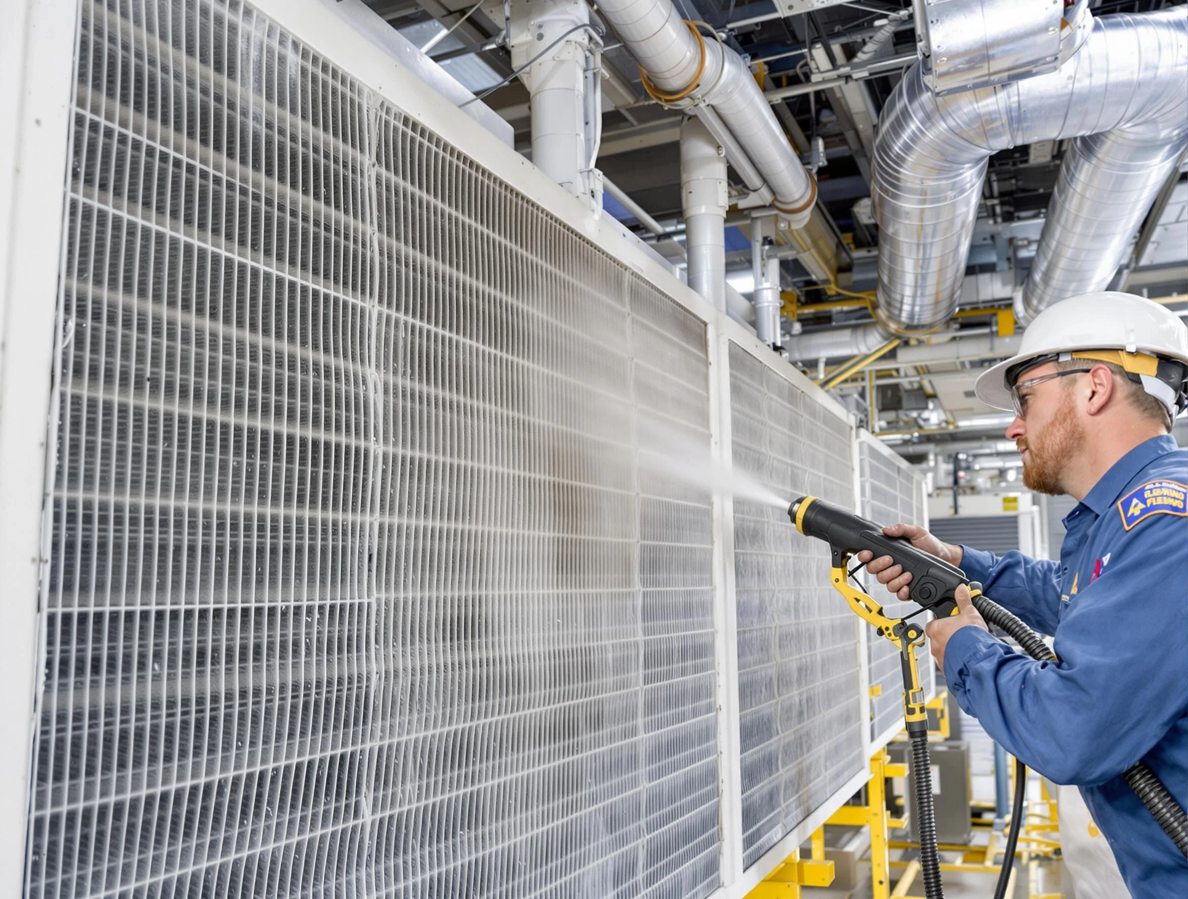 Professional commercial coil cleaning by Jonesboro Air Duct Cleaning in Jonesboro