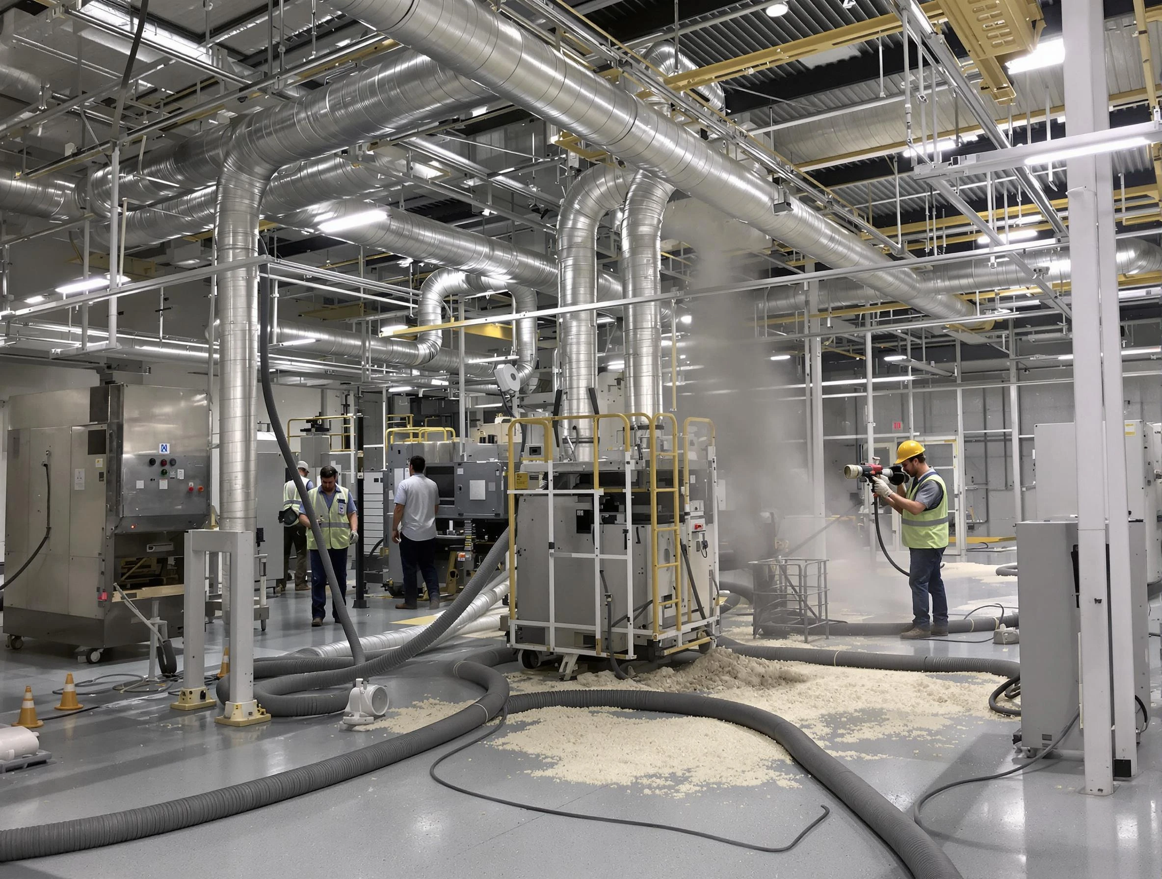 Heavy-duty industrial duct cleaning by Jonesboro Air Duct Cleaning in Jonesboro